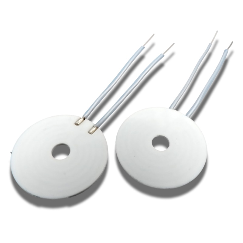 Industrial Annular High Temperature Ceramic Heating Plate MCH Alumina Heating Plate Outer Diameter 30MM Diameter 6MM