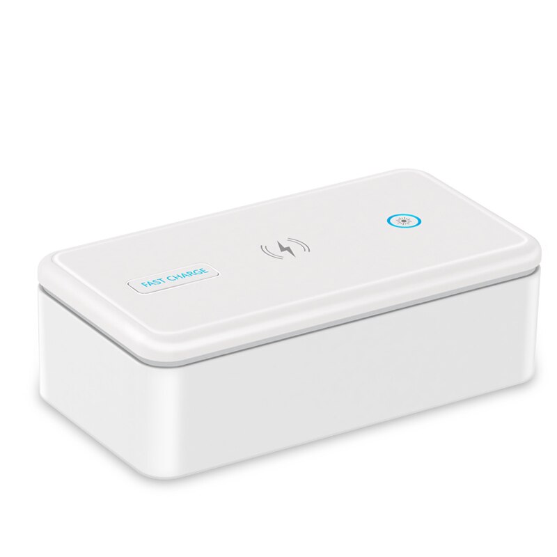 Caja esterilizadora de teléfono para iPhone, Xiaomi, Huawei y Samsung, multifunción, UVC, 8 lámparas UV, esterilizador, luz UV: 8 UV lamps