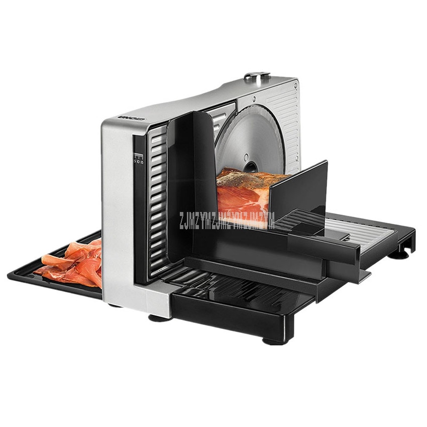 Semi-automatic Meat Slicer Commercial/Household Electric Mutton Rolls Meat Cutting Machine Vegetable Sausage Slicing Machine
