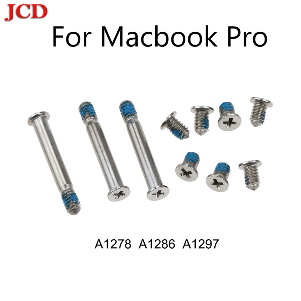 JCD Laptop Bottom Case Screw For Macbook Pro Retina A1278 A1286 A1297 A1398 A1425 A1502 MC975 MC976 MD212 set screw A1706 A1534