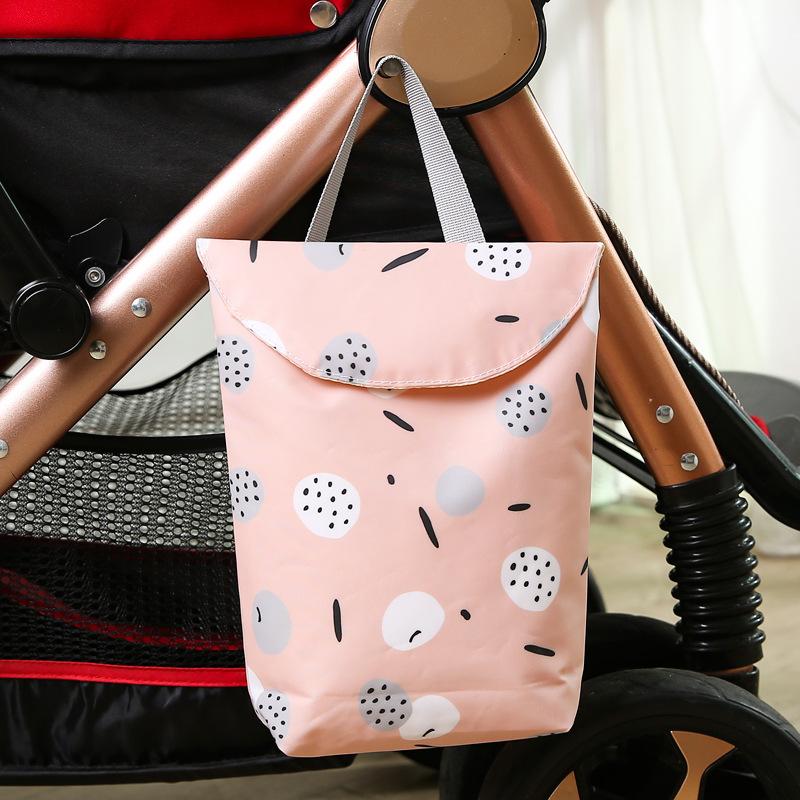 Multifunktionale Baby windel tasche, wiederverwendbare stilvolle wasserdichte windel lagerung tasche, tragbare große-kapazität Mutter tasche