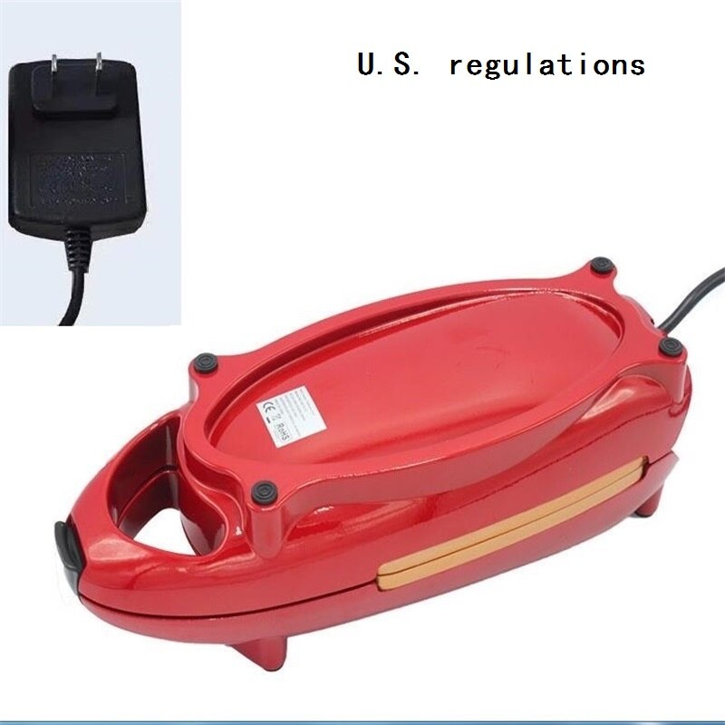 5 minuters värme non-stick stekpanna multifunktionell rökfri panna exklusiv elektrisk grillbiffpanna: Oss reglering