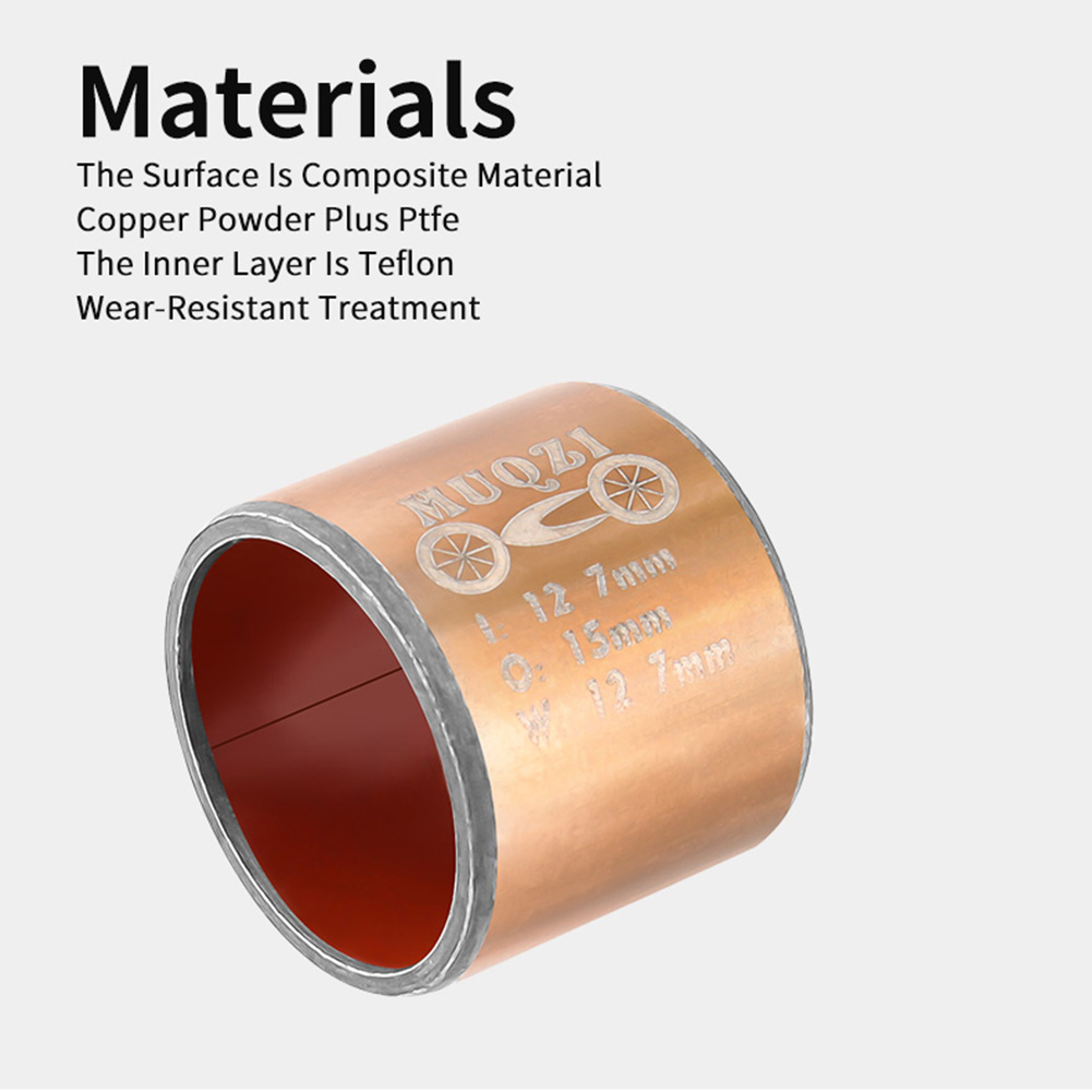 1-3pcs Bicycle Shock Absorber Bushing Replacement MTB Bike Rear Suspension Shock Absorbers Bushing Portable Cycling Accessories