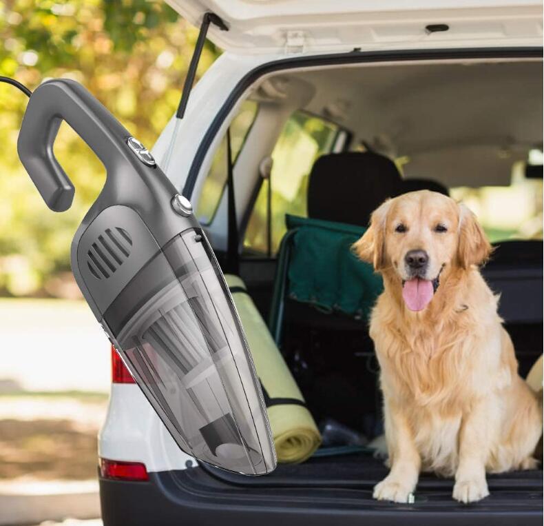 Car 12v 120w 7000pa Wired Dry and wet Handheld Vacuum Cleaner Cigarette Lighter Powerful Suction Vacuum Cleaner