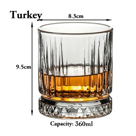 Whiskyglazen, Scotch Bril, ouderwetse Whisky Bril/Perfecte Voor Scotch Liefhebbers/Stijl Glaswerk Voor Bourbon/Rum