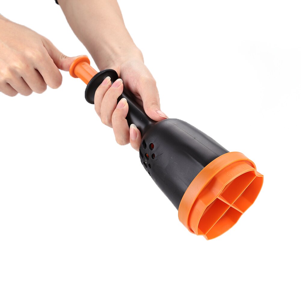 Manual Soil Blocker Plastic Handheld Soil Block Maker Plant Soil Blocking Tool for Seedlings Starting Greenhouse GardenAccessory