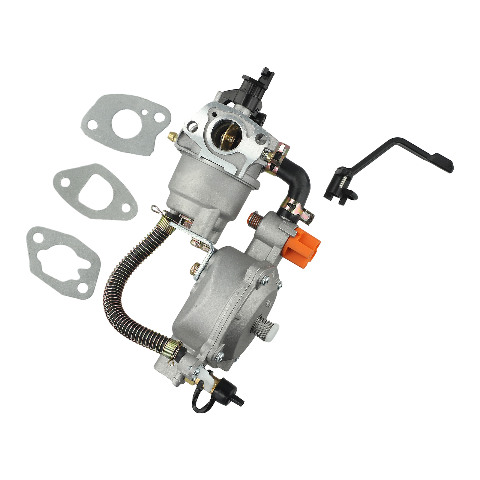 Lpg 168 170 benzingenerator dobbelt brændstof karburatorsæt 1kw to 3.5kw 168f 170f 6.5hp 2-3kw lpg/ng konverteringssæt generatordele