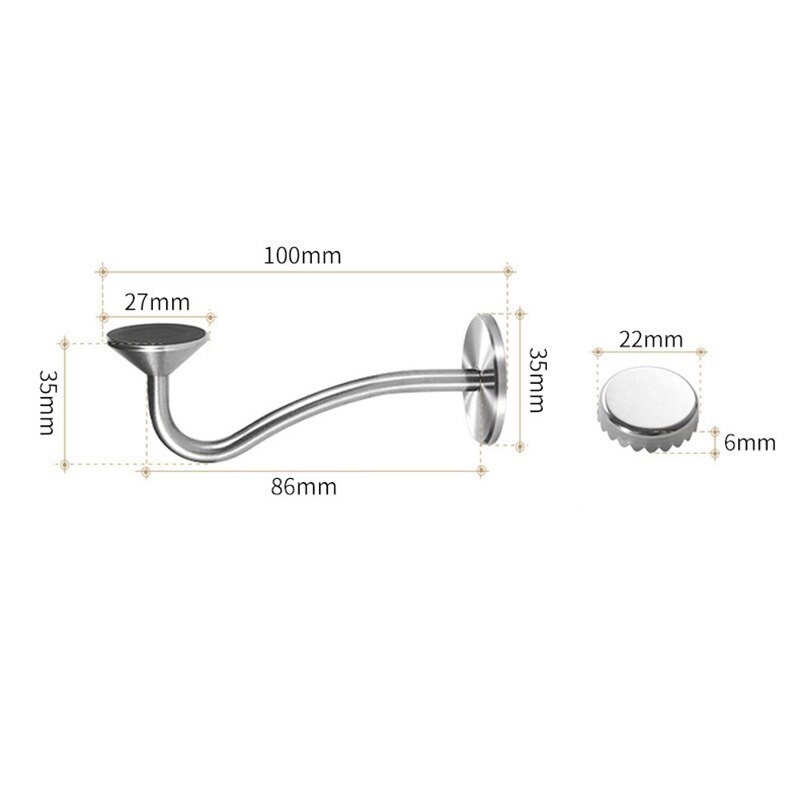 Wall Mounted Stainless Steel Magnetic Soap Holder Soap Drainer Bathroom Supplies JA55