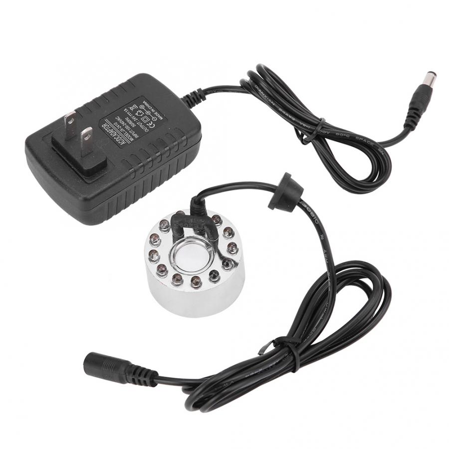 LED Bunte Aquarium Reptil Panzer Nebel Hersteller Vernebler Wasser Nebel Brunnen Beleuchtung Luftbefeuchter Zerstäuber Landschaft Dekoration: uns Stecker