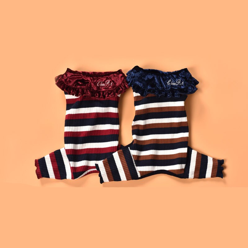 Hond Kleren Vier-Legged Kleding Vechten Teddybeer Huisdier Kleding Herfst En Winter Een Stuk Kat Kleding