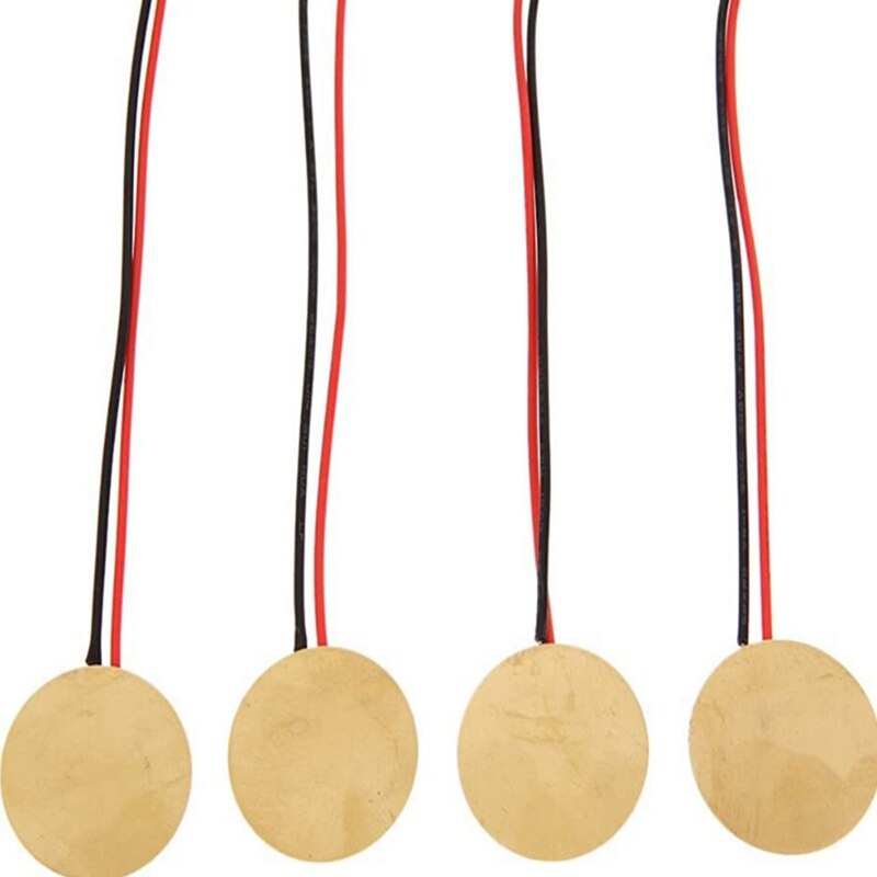 Transducteur de micro à Contact piézo, 27mm, éléments pour Instrument acoustique, 12 pièces