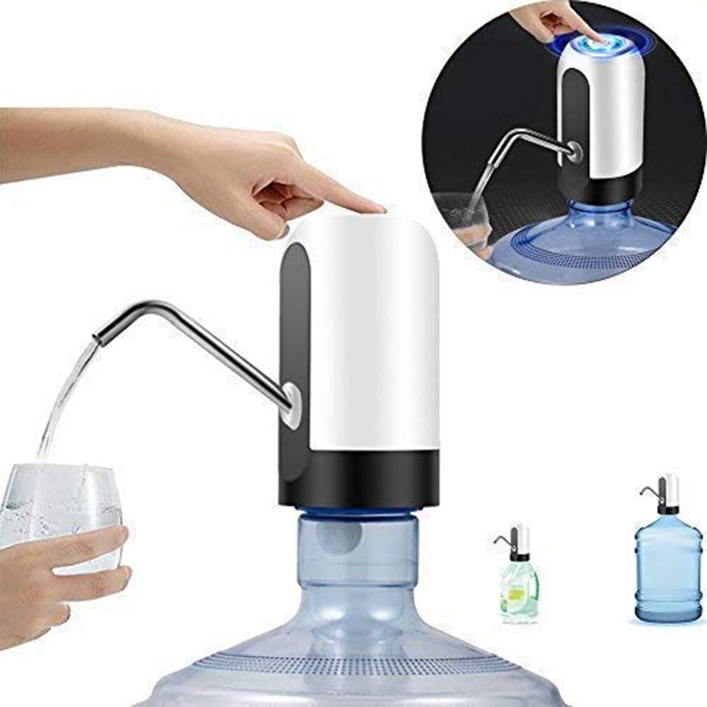 Fuente de agua Mineral electrónica recargable compacta y ligera para el hogar