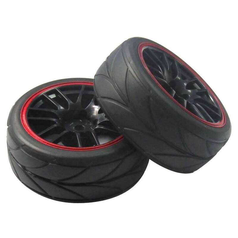 Sharplace RC Auto Reifen, 4 Stück, 3,8 Zoll – Für 1/10 Axial SCX10 Crawler, Gummi, Griffig