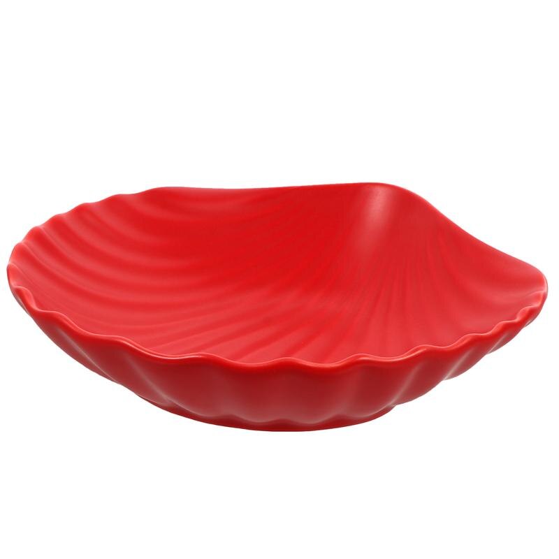 Shell Shape Ceramic Salad Plate Breakfast Fruit Dessert Cake Bread Dish Snack Tray Food Container Kitchen Tools Tableware