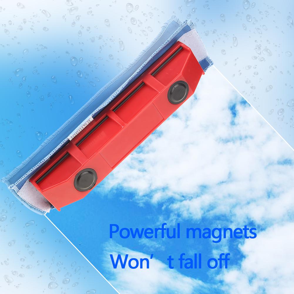 Lave-vitre magnétique monocouche, outil de nettoyage des surfaces vitrées pour la maison et le bureau, brosse magnétique pour le nettoyage des vitres