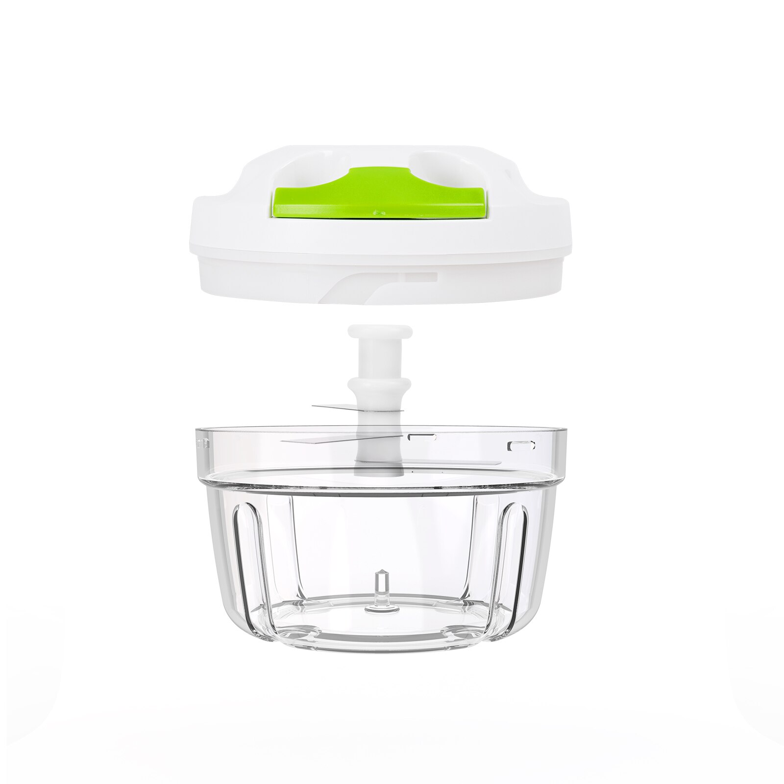 300ML Hand Blender Manual Meat Grinder Hand-power Food Chopper Mincer Mixer Blender to Chop Meat Fruit Vegetable Nuts Shredders