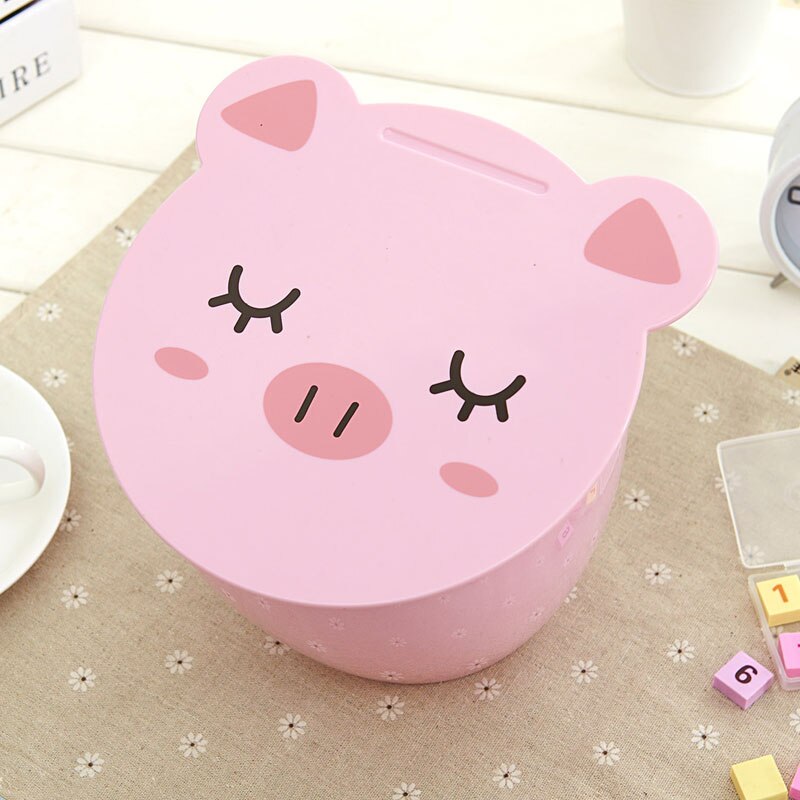 Joli panier à ordures de bureau Panda et cochon, petite poubelle de stockage d&#39;articles divers animaux, Mini poubelle