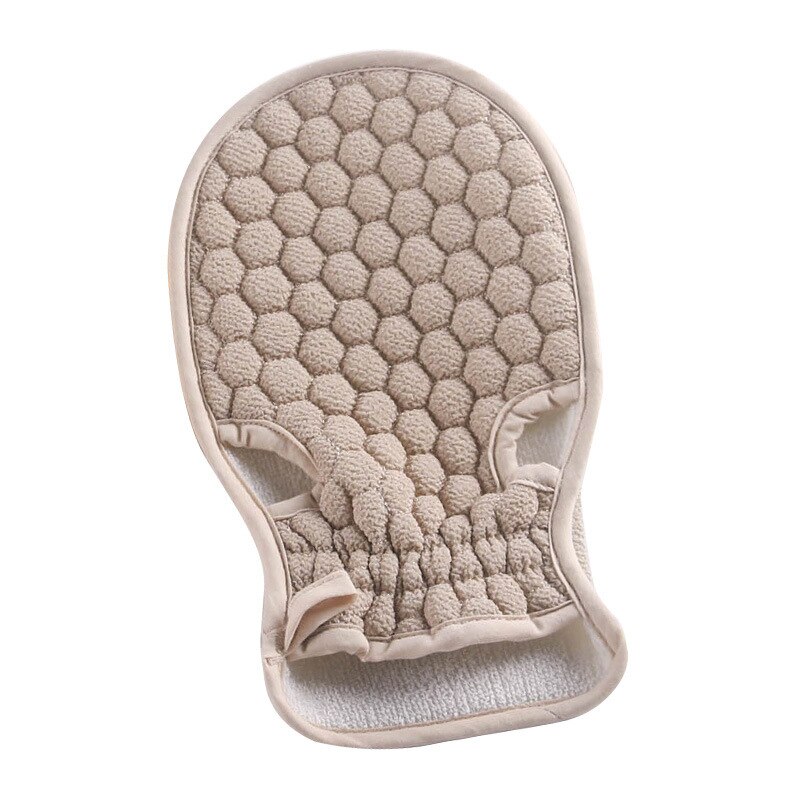 1PC Bath Body Shower Gloves Skin Exfoliating SPA Massage Mitt Lattice Particles Washcloth Body Scrubber Glove Bath for Showering