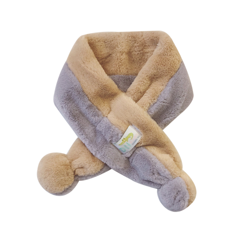 Bufanda con de dibujos animados para bebés y niñas: K