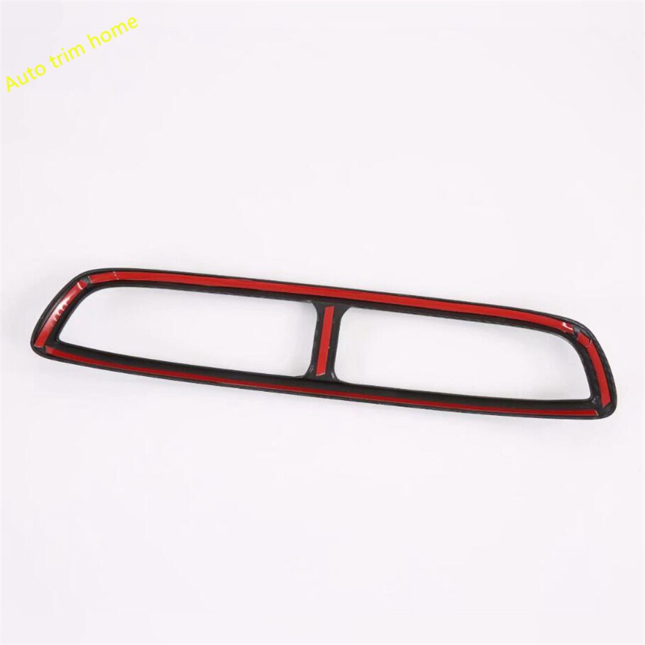 Central Air Conditioning AC Outlet Vent Cover Trim Fit For Hyundai Tucson Auto Accessories ABS Carbon Fiber