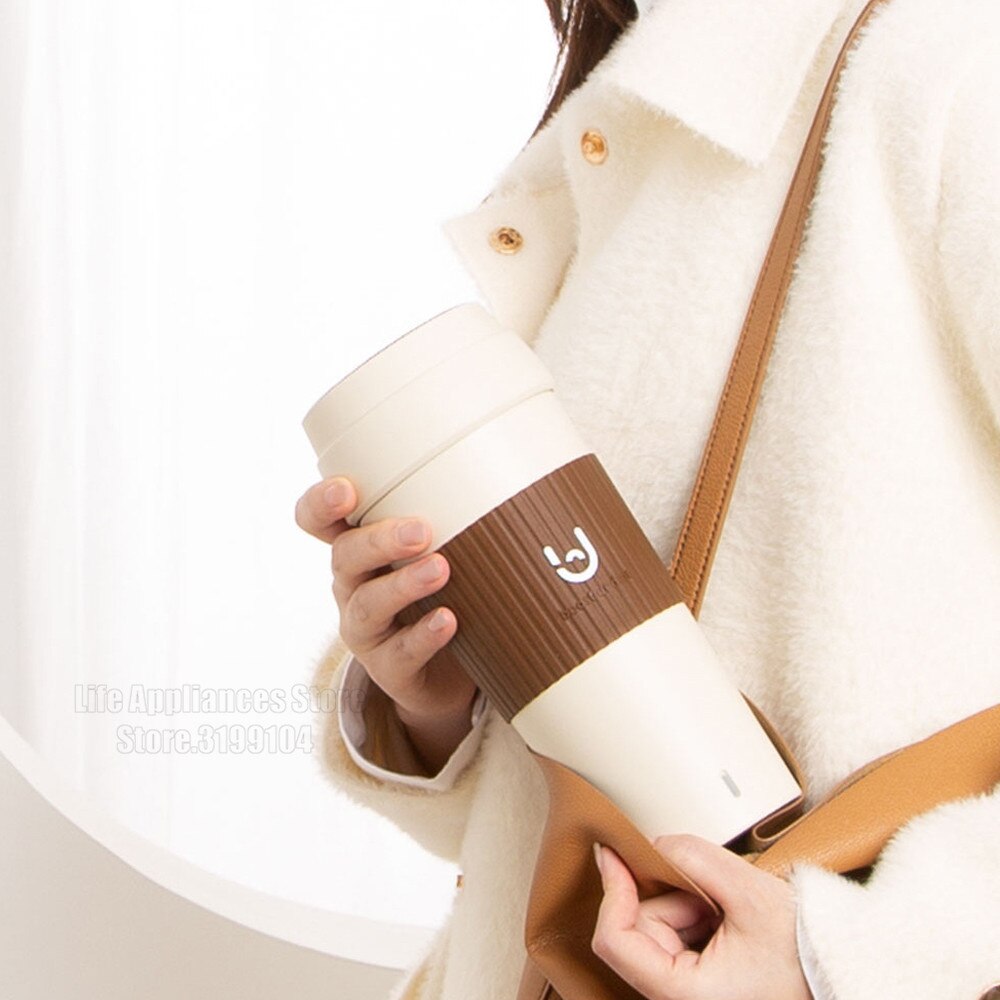 220V Mini Electric Kettle Portable 1 Cup Electric Kettle For Travel School Office 400ML Stainless Steel Water Boiler Cup