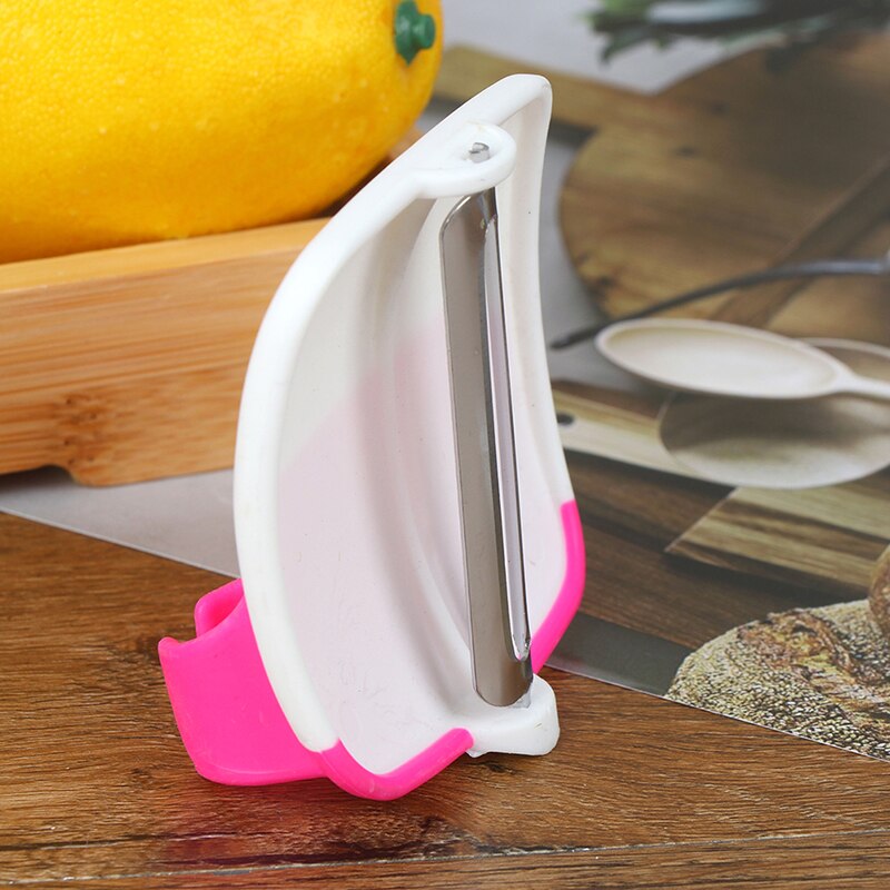 1 Finger Held Palm Peeler Easy Hold Kitchen Gadgets Vegetable Fruit Slicer Peeler Durable Kitchen Accessories