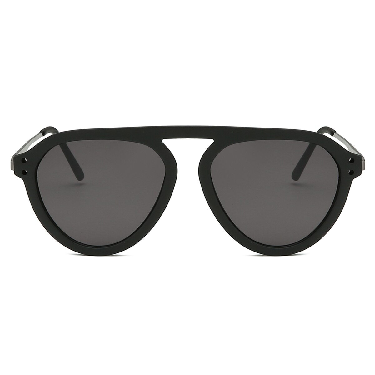 Unisex Flat Top Zonnebril Oversized UV400 Brillen Eyewear Zonnebril Voor Vrouwen Mannen Klassieke Gepolariseerde Zonnebril