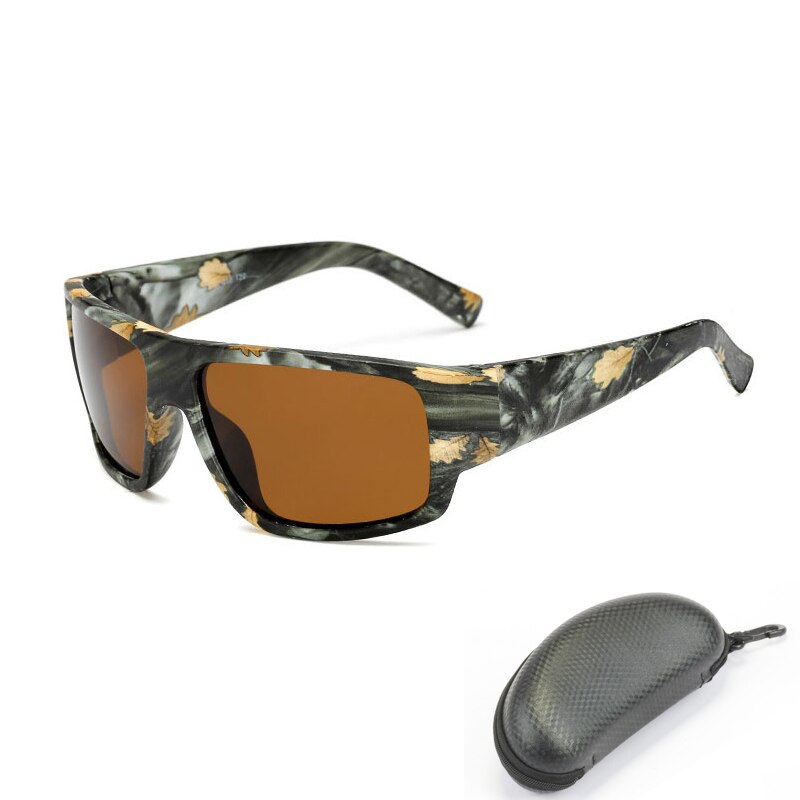 Reedocks gepolariseerde zonnebril voor vissen, geel, rood, blauwe lenzen, nachtversie, heren, dames, bril, buitensport, autorijden, brillen  uv400: F03 met doos