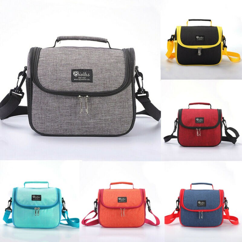 Lokale Voorraad ONS Lunch Tas Tote Koude Geïsoleerde Thermische Koeler Werk School Reizen Picknick