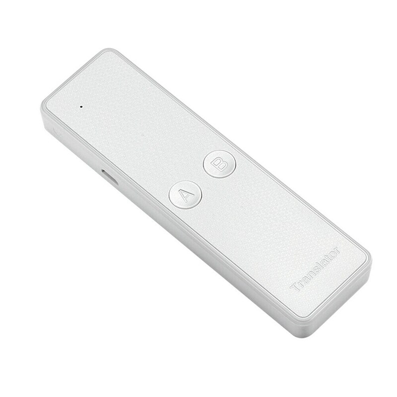 68 Languages Translaty Two Way Smart Instant Real Time Voice Translator: White