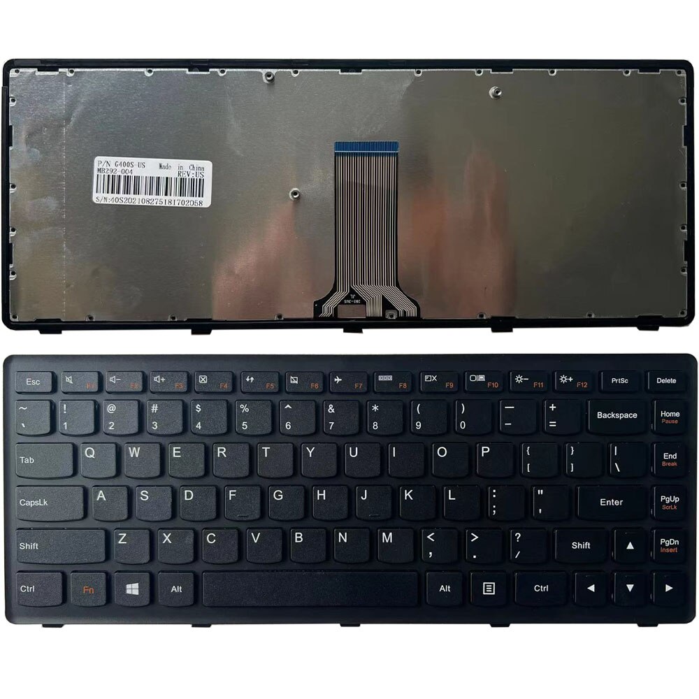 Us Keyboard Voor Lenovo G400S G400AS G405S Z410 Engels Zwart