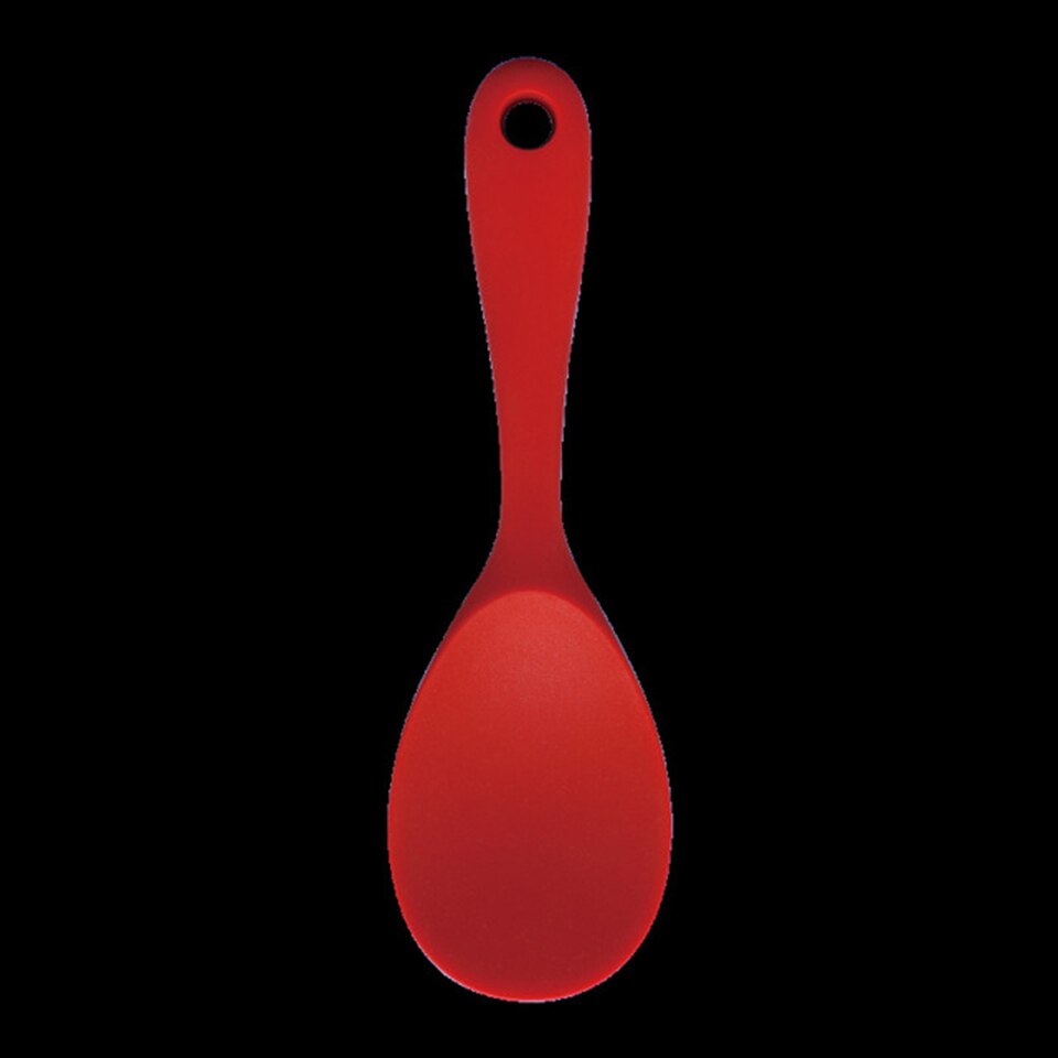 Transhome-ustensiles de cuisine en Silicone, spatule de cuisine, grattoir de cuisine, viande, œufs, pelle à Pizza large, outil de cuisine antiadhésif: 22.5x6.8cm