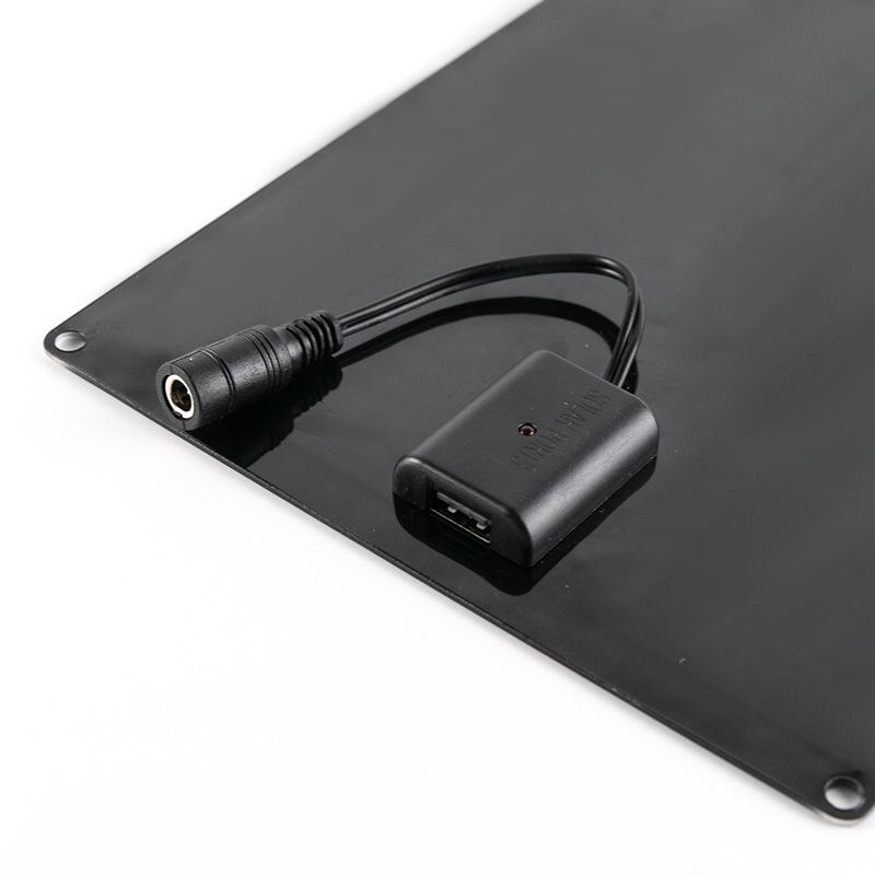 20W Solar Panel Kit 18V/5V USB Solar Mobie Charger Solar Cell with 10A/20A/30A/40A/50A/60A Controller for Outdoor Camping Hiking