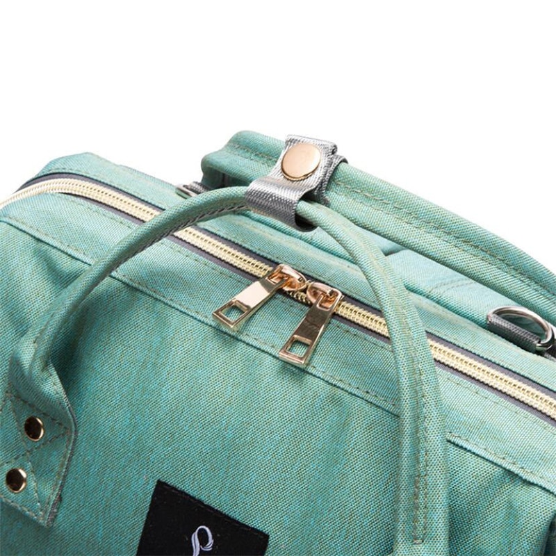 Pofunuo USB sac à dos à couches grande capacité sac de voyage sac à main d'allaitement imperméable à l'eau Nappy sac Kits momie maternité sac à dos