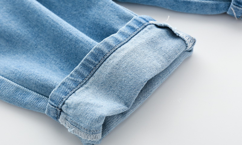 Summer Korean Baby Boy Shorts Boy Jeans Pants Casual Jeans For Boys Kids Letter Baby Boy Jeans Clothes