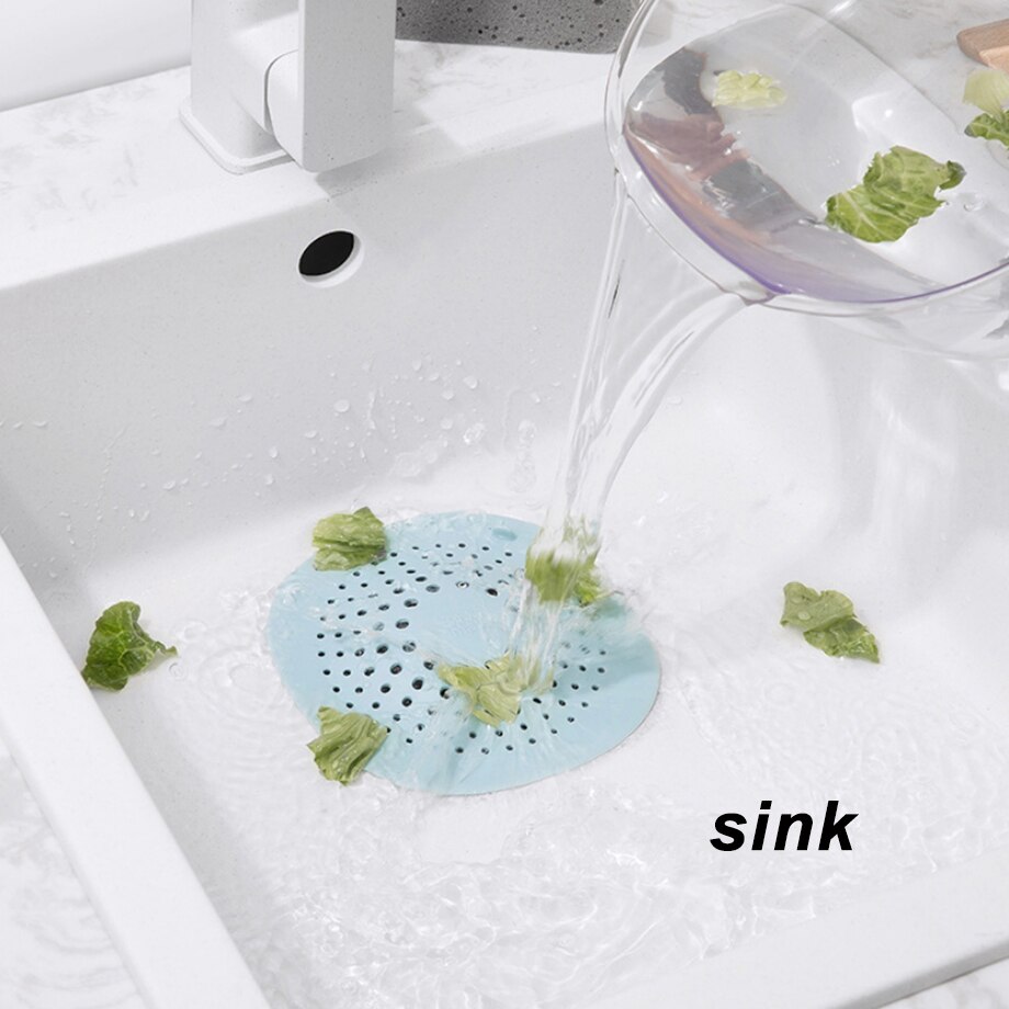 Gootsteen Zeef Douche Filter Haar Catcher Mesh Shower Drain Anti-Verstopping Haar Stopper Badkamer Producten
