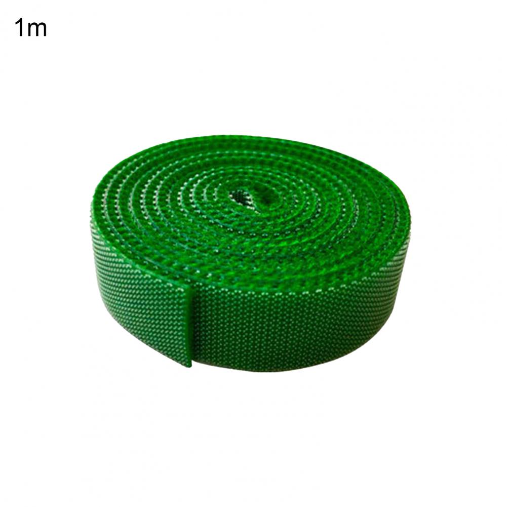 1 Roll Cuttable Ribbon Strap Multi-use Nylon Twist Strap Portable Tie Strap Ribbon Practical Line Organizer for Garden: 5m / Green