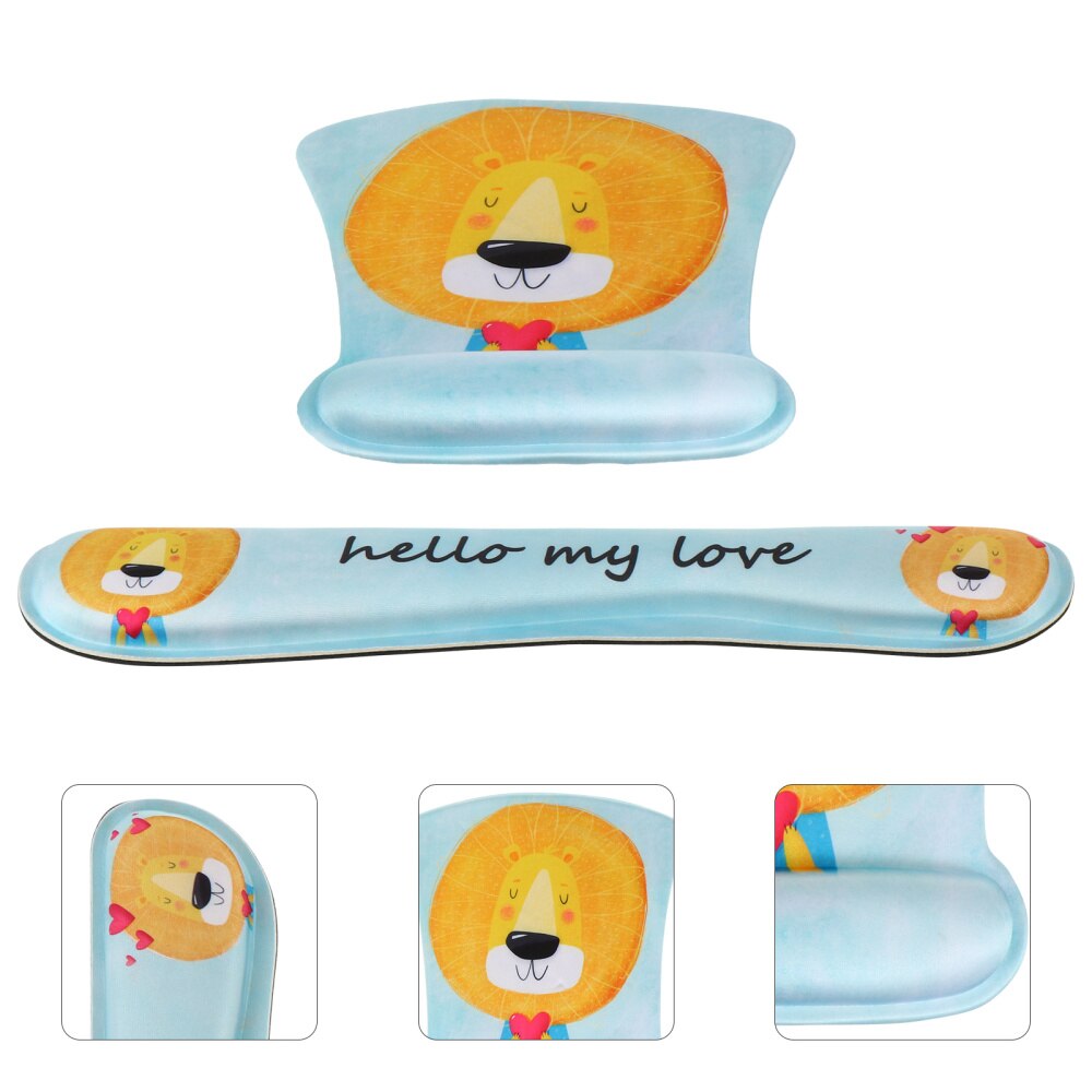 1 Set Office Pad Polssteun Gaming Pad Antislip Rust Ondersteuning