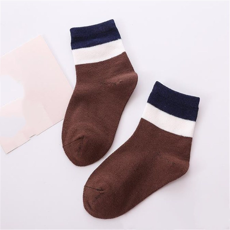 20pc=10pairs/lot Baby Boy Stripes Socks Soft Cotton Infant Socks Cute Cartoon Pattern Kids Socks for Baby Children Sock 1-12 Y