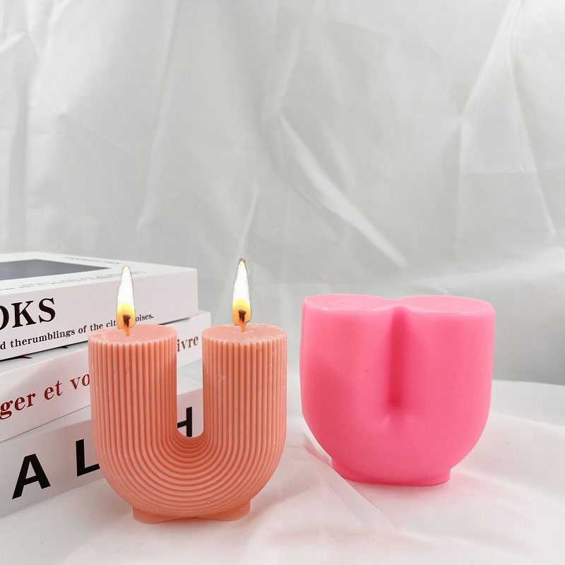Moule à Bougie En Silicone - Neuf