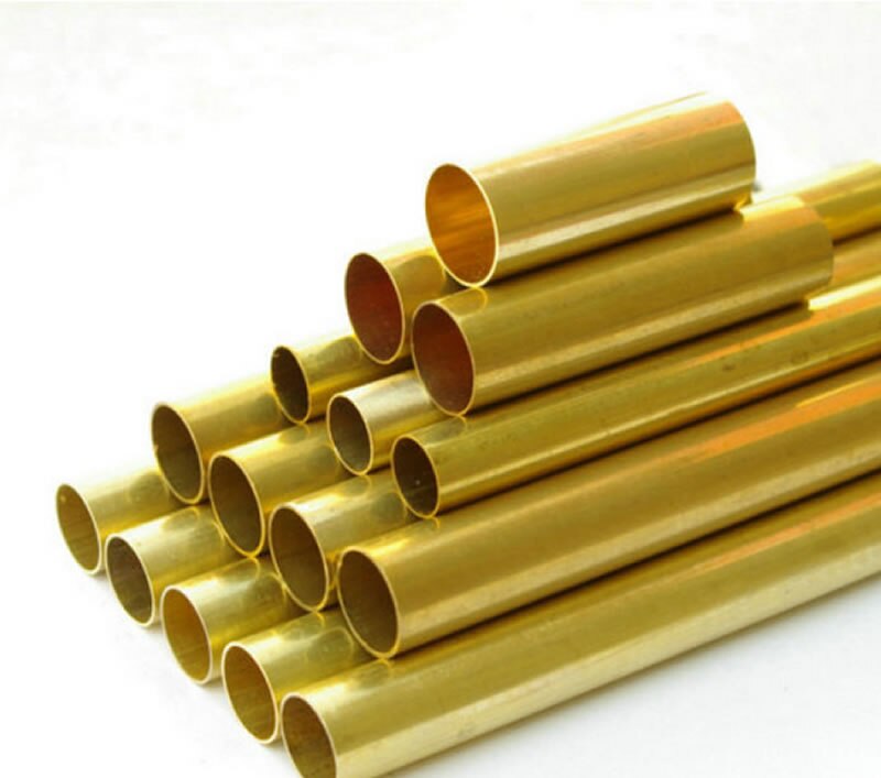 Tube capillaire en laiton ajouré H62, diamètre extérieur OD 5mm, paroi 0.5mm 1mm, tuyau en cuivre