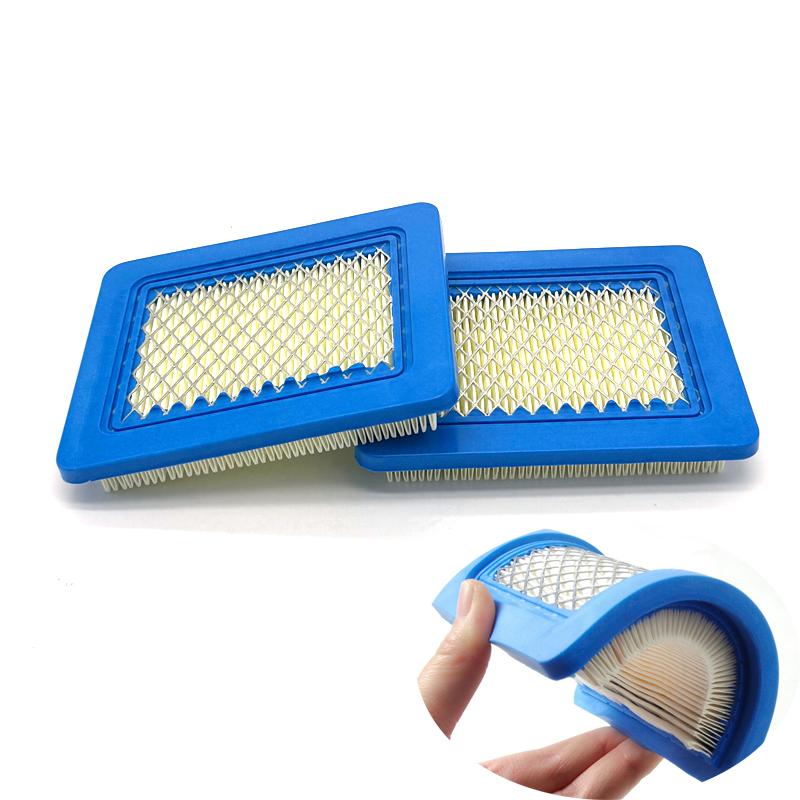 Filtros de ar para Briggs Stratton, Elemento filtrante quadrado, 491588, Toro 20332, Artesão 3364, Cortador de relva, O20, 20, 2 unidades