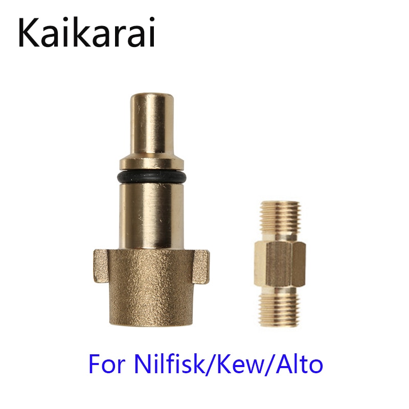 Gs hogedrukreiniger adapter voor sproeikop schuimgenerator pistool zeepschuimer voor nilfisk/kew/alto