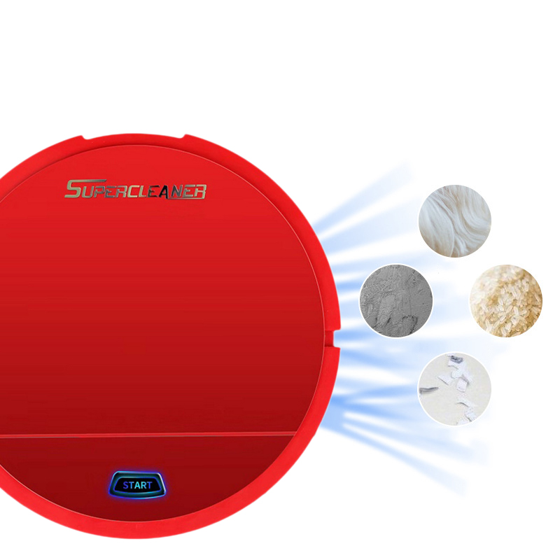 Robot Vacuum Cleaner Wet Cleaner Sweeper Dust Dry Robot and Floor Robot Smart Vacuum Automatic Smart Sweeper Battery Edition