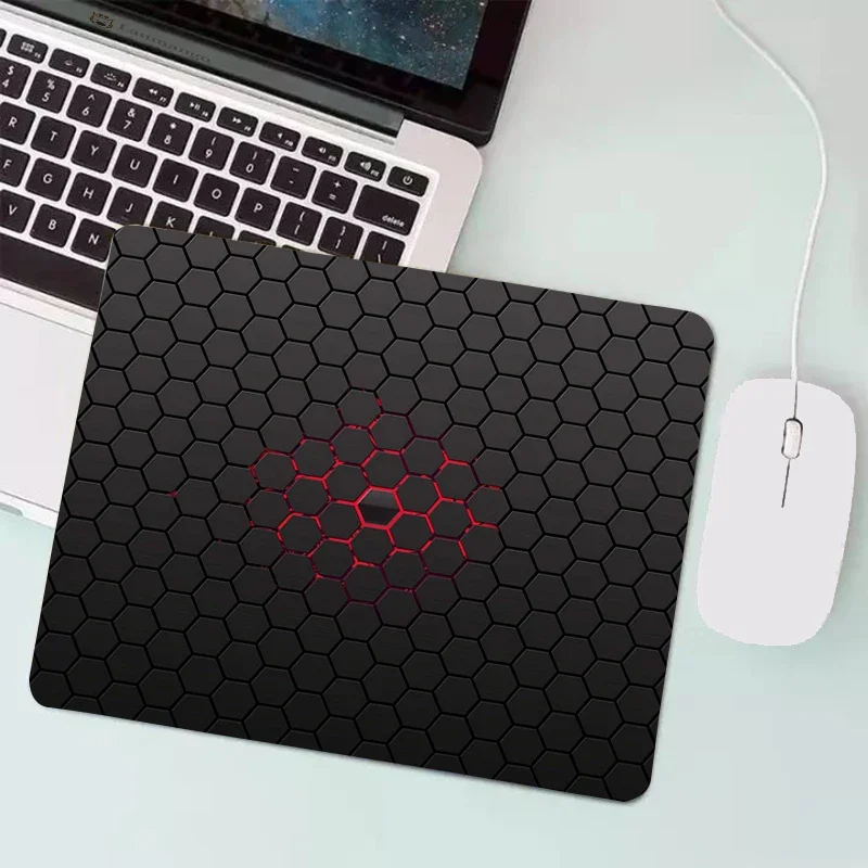 PC petit clavier tapis de Table tapis de souris bord de verrouillage Gabinete Mausepad tapis d'ordinateur géométrique Art jeu accessoires de bureau tapis: XXL / Kaki