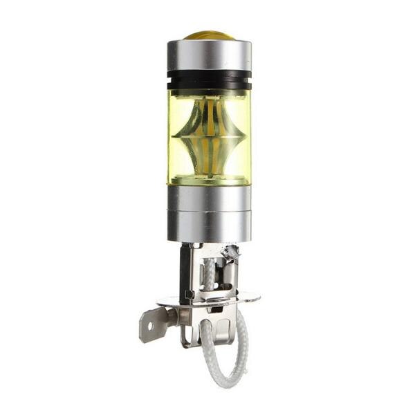 1 paar Gelb H3 Buchse 100W Nebel Spot Driving LED Licht Lampen Energy Saving