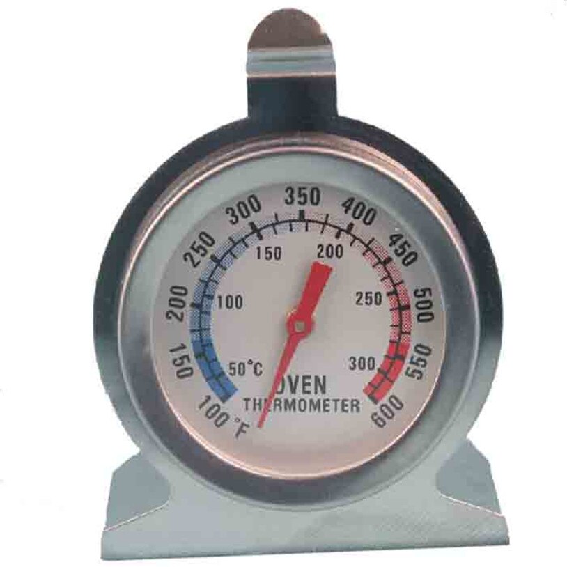 Keuken Oven Thermometer 1Pc Thuis Voedsel Vlees Dial Rvs Oven Thermometer Temperatuurmeter