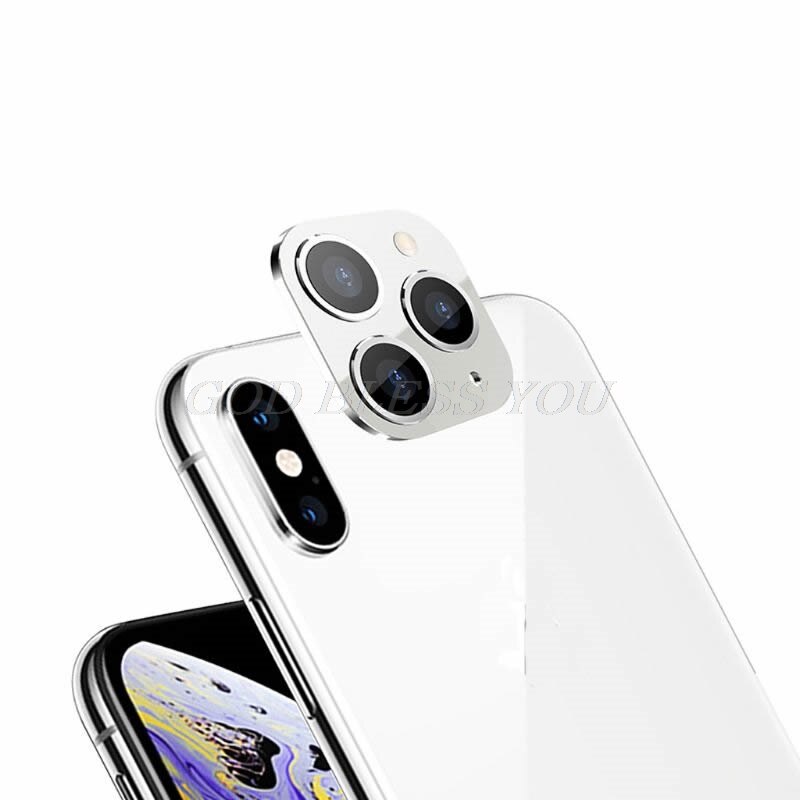 Camera Lens Cover for iPhone X XS / XS MAX Seconds Change for iPhone 11 Pro Lens Sticker Modified Camera Cover