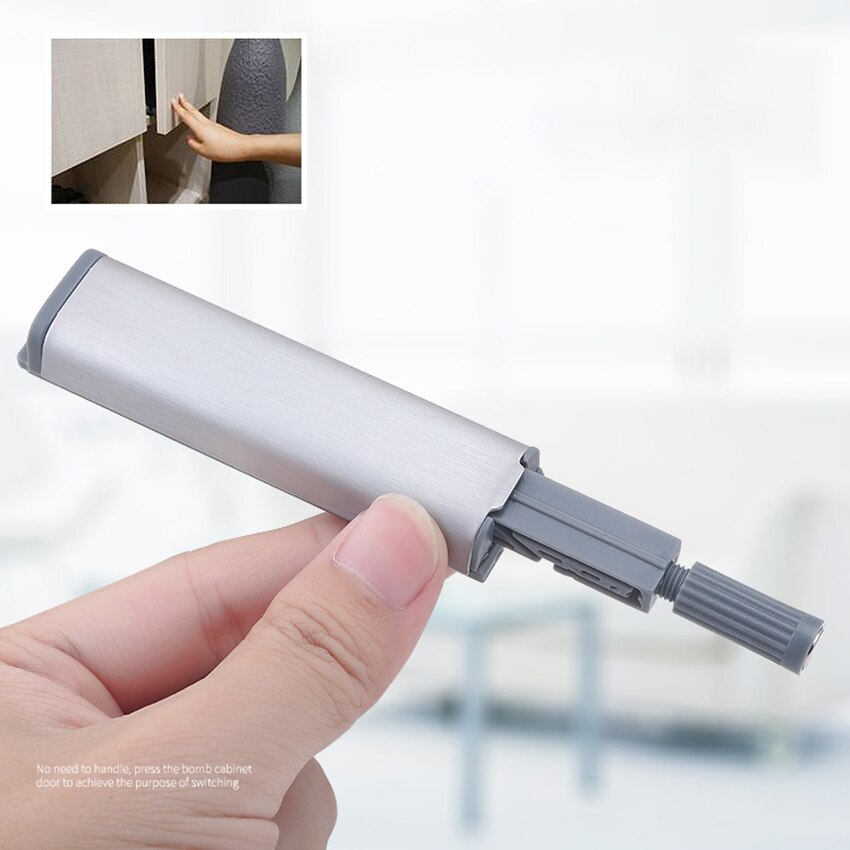 78Mm Lange Push To Open Vangen Ladekast Catch Touch Latch Kast Slaapkamer Push Klink, rebound Zelfsluitende Apparaat