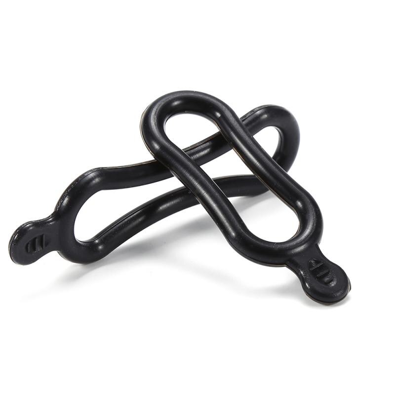 For Bicycle Headlight Rear Lamp Silicone Rubber Band Handlebar LED Torch Holder Bike Light Torch Mount Install Parts